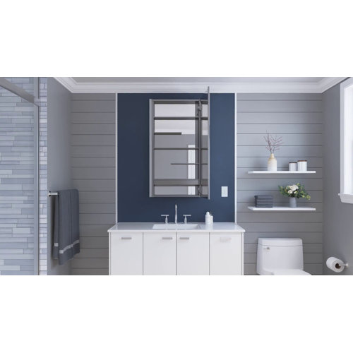 K3073NA Kohler Archer 20" x 31" Single Door Frameless Mirrored
